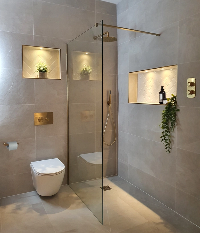 Armera Bathroom Furniture Shower and Toilet